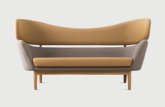 モダンフリーアートにインスパイアされた彫刻的なソファ『Baker Sofa』