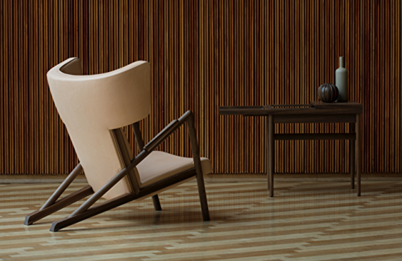 芸術的自由を家具で表現した幻の椅子『Grasshopper Chair』